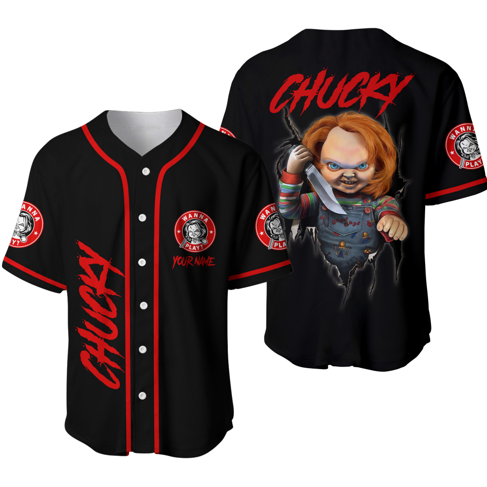 Chucky Baseball Jersey Shirt Chucky Baseball Jersey Shirt