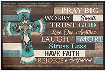 Amazing Jesus Cross Poster Pray Big Worry Small Trust God Inspirational Poster Religious Gift For Christians Family Friends, Wall Art Home Decor Christmas Decor Hanging Print Unframed Amazing Jesus Cross Poster Pray Big Worry Small Trust God Inspirational Poster Religious Gift For Christians Family Friends, Wall Art Home Decor Christmas Decor Hanging Print Unframed