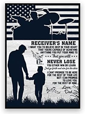 Personalized Father And Son You Will Never Lose Drummer Poster, Drumming Poster Gift For Drummers Drum Lovers, Us Flag Wall Art Print Boys Bedroom Man Cave Decor Unframed Personalized Father And Son You Will Never Lose Drummer Poster, Drumming Poster Gift For Drummers Drum Lovers, Us Flag Wall Art Print Boys Bedroom Man Cave Decor Unframed