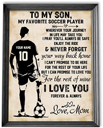 Godoprint Personalized Name Number Soccer Poster, Inspirational Gift For Soccer Player, Mom Custom Gift For Son, Soccer Wall Art Print Boy’S Bedroom Home Decor Godoprint Personalized Name Number Soccer Poster, Inspirational Gift For Soccer Player, Mom Custom Gift For Son, Soccer Wall Art Print Boy’S Bedroom Home Decor