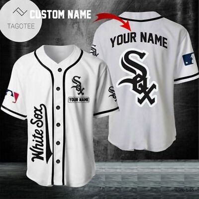 Baseball Chicago White Sox Custom Name Baseball Jersey Baseball Chicago White Sox Custom Name Baseball Jersey