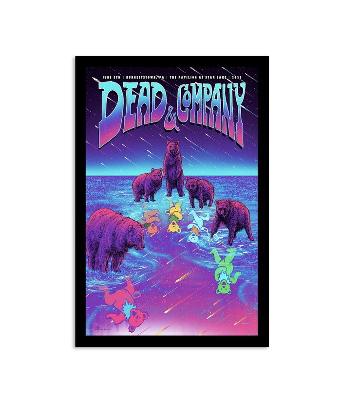 Dead &Amp; Company June 5, 2023 The Pavilion At Star Lake, Burgettstown, Pa Poster Dead &Amp; Company June 5, 2023 The Pavilion At Star Lake, Burgettstown, Pa Poster