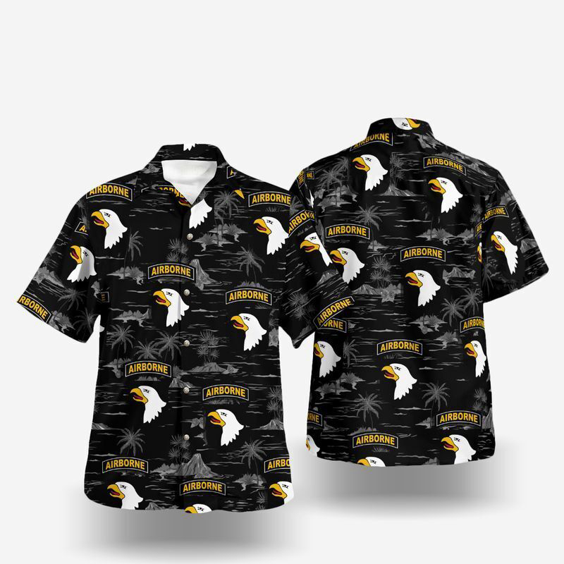 Us Army 101St Airborne Division Pocket Hawaiian Shirt Veteran Independence Day Us Army 101St Airborne Division Pocket Hawaiian Shirt Veteran Independence Day