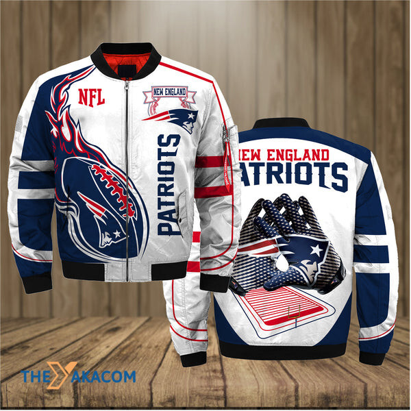 New England Pat American Football Team Patriots Hand With Badge Gift For Fan Team Bomber Jacket Outerwear Christmas Gift Frab Magazines & More Store New England Pat American Football Team Patriots Hand With Badge Gift For Fan Team Bomber Jacket Outerwear Christmas Gift Frab Magazines &Amp; More Store