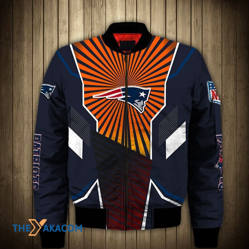 New England Pat American Football Team Patriots Stripes Pattern Gift For Fan Team Bomber Jacket Outerwear Christmas Gift Frab Magazines & More Store New England Pat American Football Team Patriots Stripes Pattern Gift For Fan Team Bomber Jacket Outerwear Christmas Gift Frab Magazines &Amp; More Store