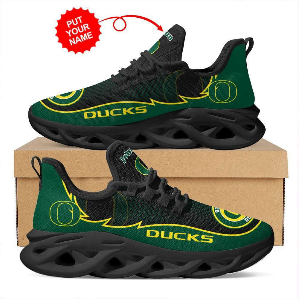 Oregon Ducks Custom Name Personalized Max Soul Sneakers Running Sports Shoes For Men Women Oregon Ducks Custom Name Personalized Max Soul Sneakers Running Sports Shoes For Men Women