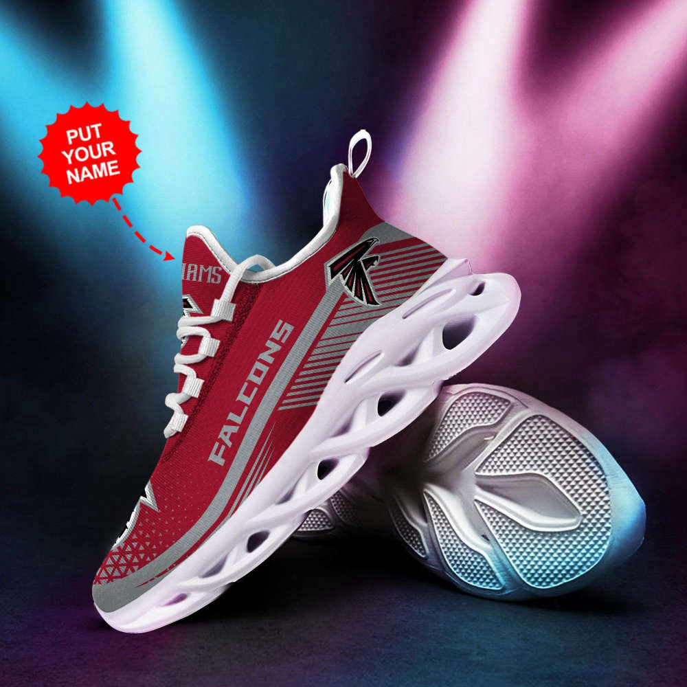Personalized Name Atlanta Falcons Max Soul Sneakers Running Sports Shoes For Men Women Personalized Name Atlanta Falcons Max Soul Sneakers Running Sports Shoes For Men Women