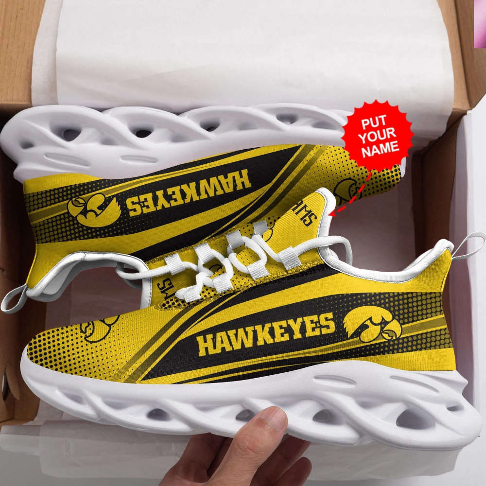 Iowa Hawkeyes Custom Personalized Max Soul Sneakers Running Sports Shoes For Men Women Iowa Hawkeyes Custom Personalized Max Soul Sneakers Running Sports Shoes For Men Women