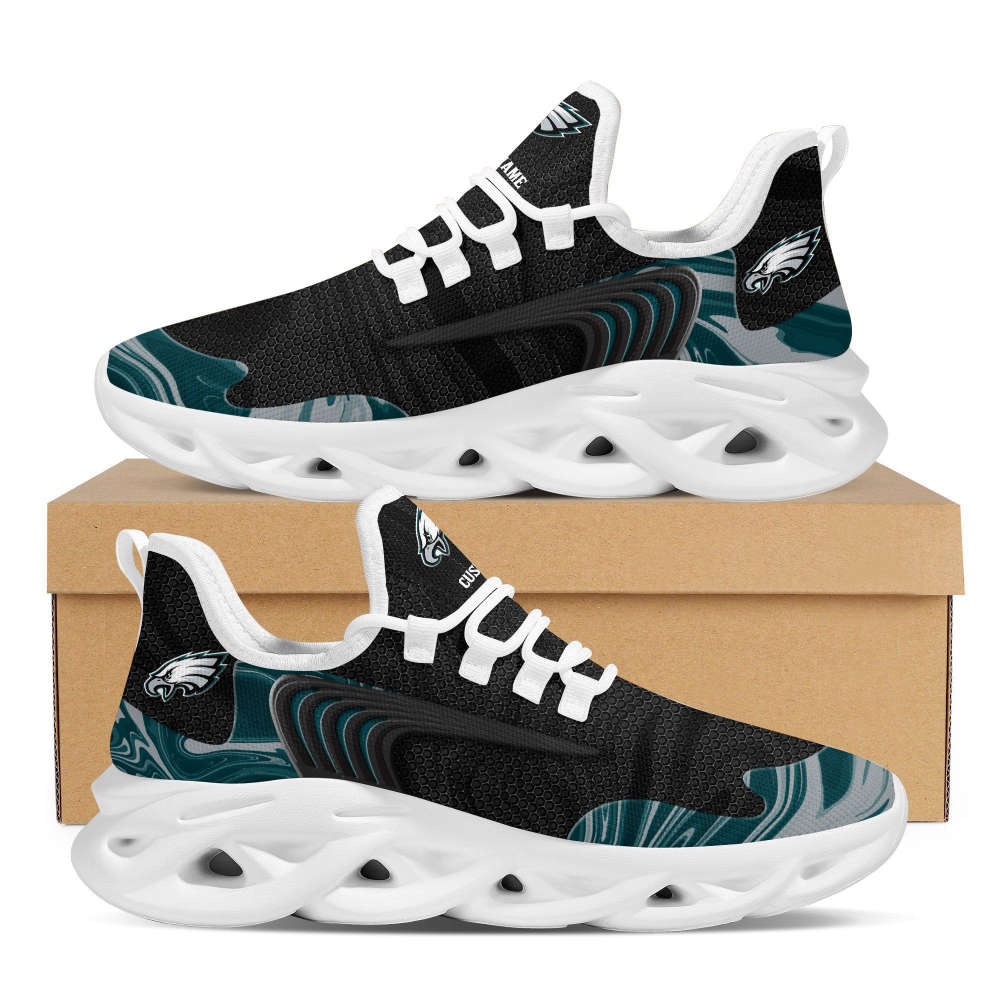 Philadelphia Eagles Team Custom Name Max Soul Sneakers Running Sports Shoes For Men Women Philadelphia Eagles Team Custom Name Max Soul Sneakers Running Sports Shoes For Men Women