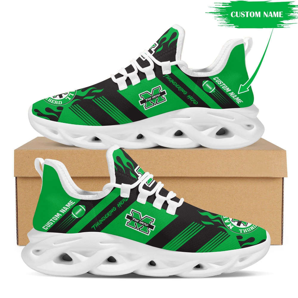 Marshall Thundering Herd Custom Name Max Soul Sneakers Running Sports Shoes For Men Women Marshall Thundering Herd Custom Name Max Soul Sneakers Running Sports Shoes For Men Women