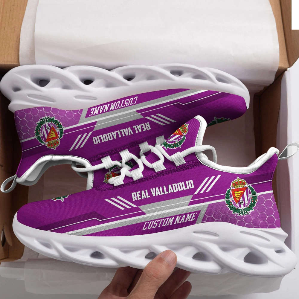 Real Valladolid Custom Personalized Max Soul Sneakers Running Sports Shoes For Men Women Real Valladolid Custom Personalized Max Soul Sneakers Running Sports Shoes For Men Women