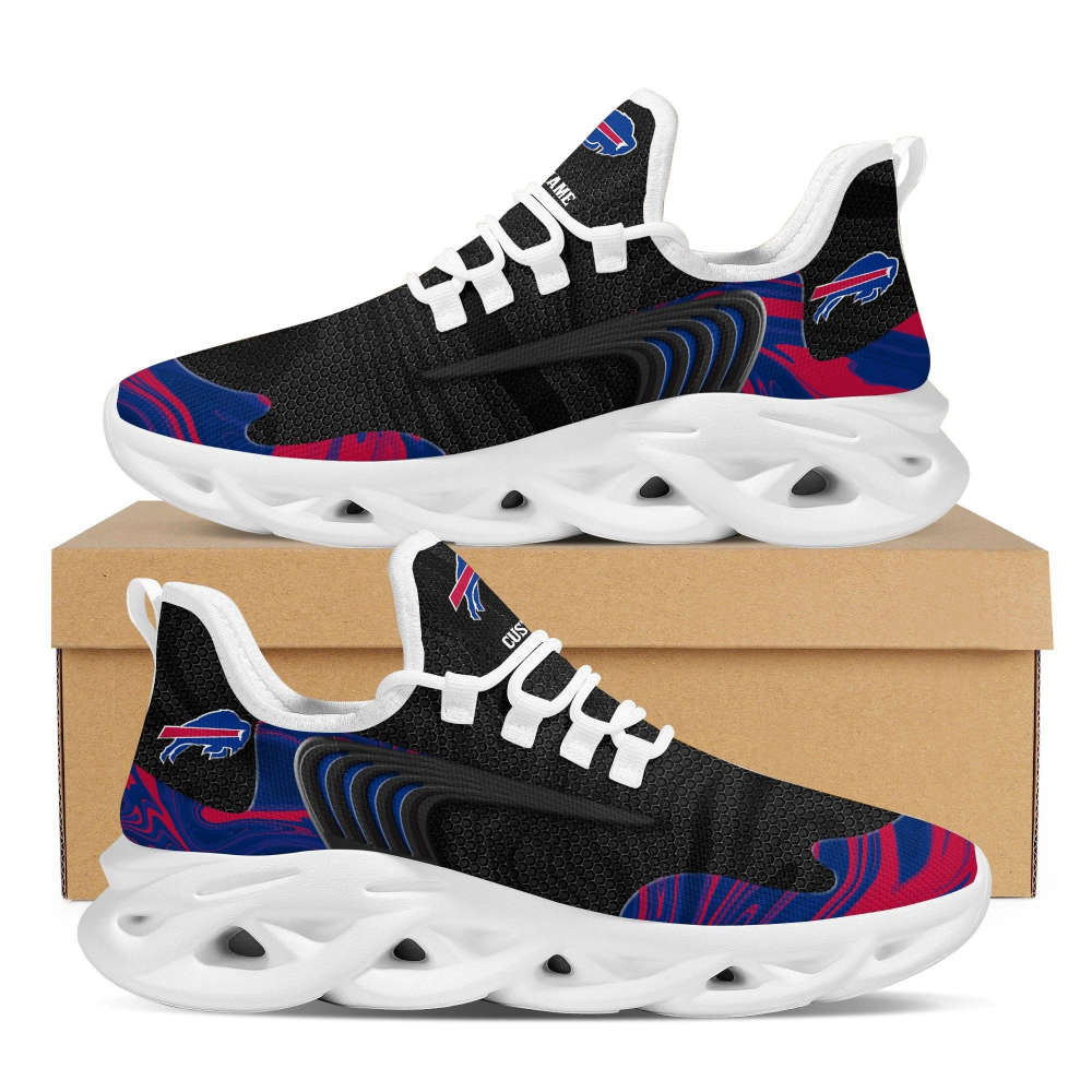 Buffalo Bills Team Custom Name Max Soul Sneakers Running Sports Shoes For Men Women Buffalo Bills Team Custom Name Max Soul Sneakers Running Sports Shoes For Men Women