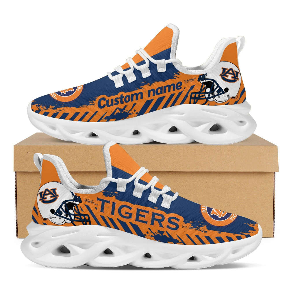 Auburn Tigers American Football Team Helmet Custom Name Max Soul Shoes For Men Women Auburn Tigers American Football Team Helmet Custom Name Max Soul Shoes For Men Women