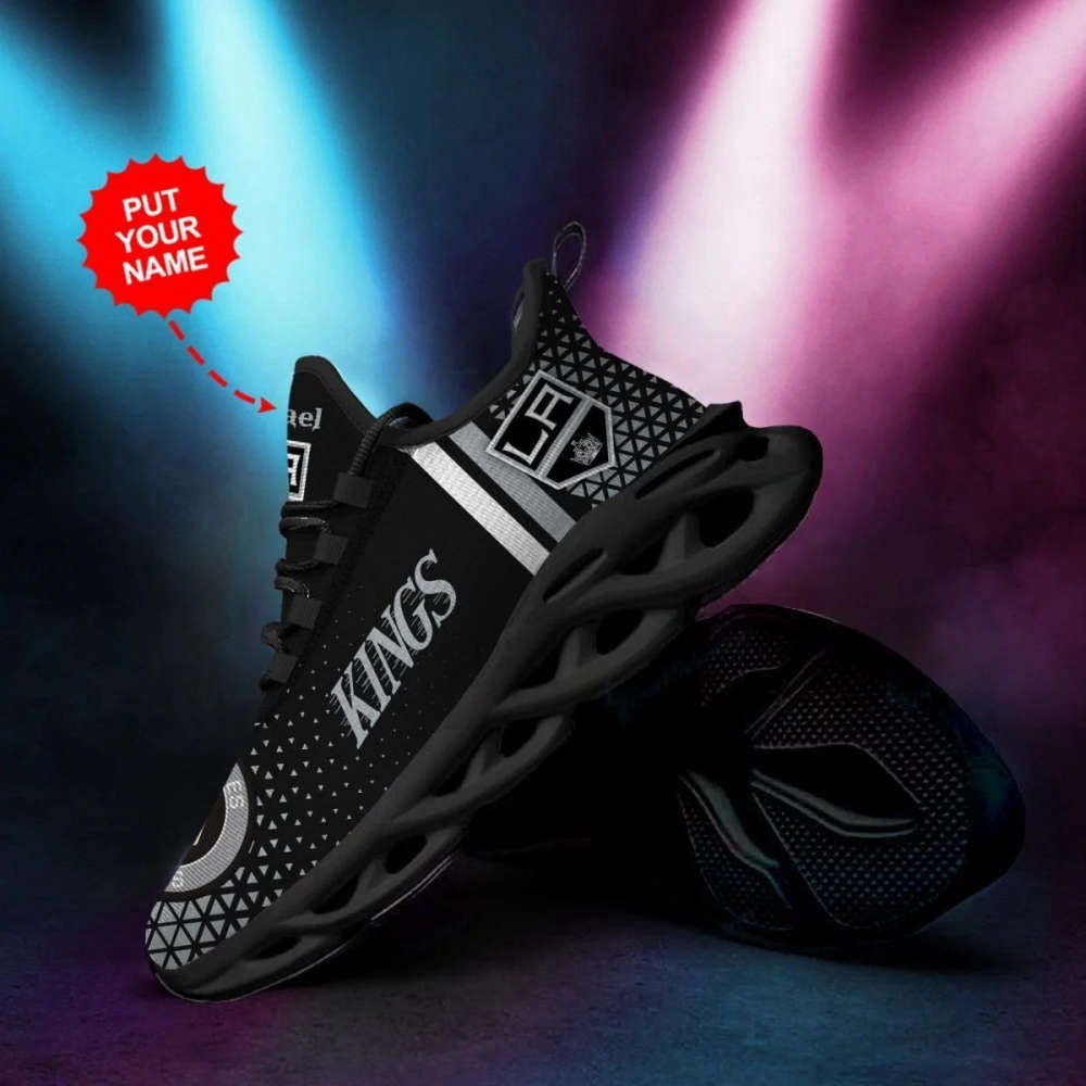 Los Angeles Kings Custom Personalized Max Soul Sneakers Running Sports Shoes For Men Women Los Angeles Kings Custom Personalized Max Soul Sneakers Running Sports Shoes For Men Women