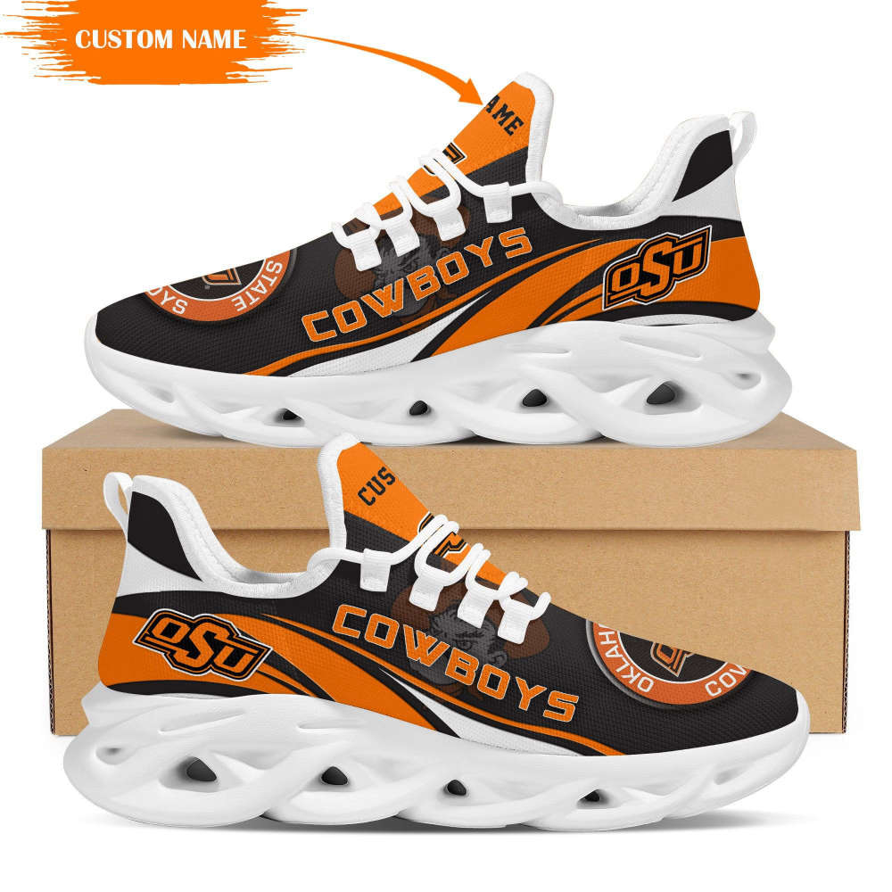 Personalized Name Oklahoma State Cowboys Mascot Max Soul Shoes For Men Women Personalized Name Oklahoma State Cowboys Mascot Max Soul Shoes For Men Women