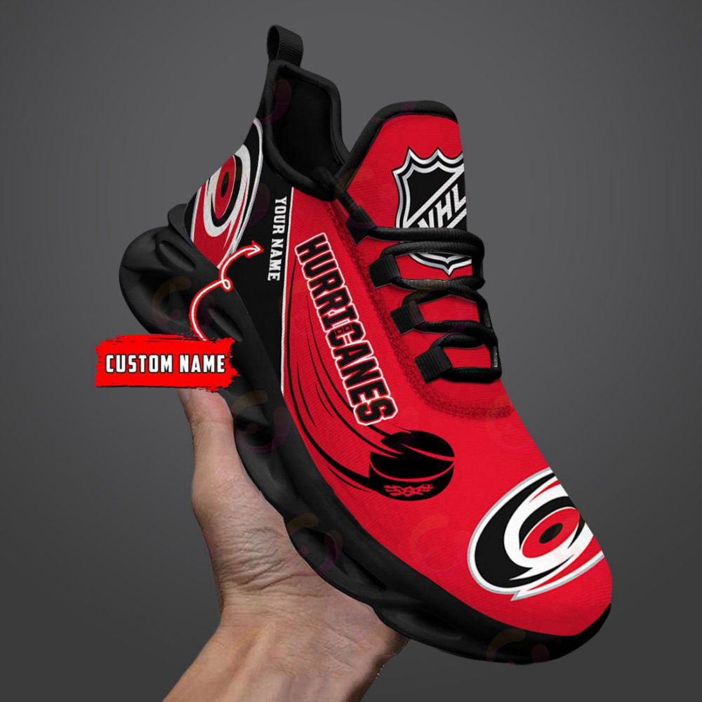 Custom Name Nhl Carolina Hurricanes Personalized Max Soul Shoes For Men And Women Custom Name Nhl Carolina Hurricanes Personalized Max Soul Shoes For Men And Women