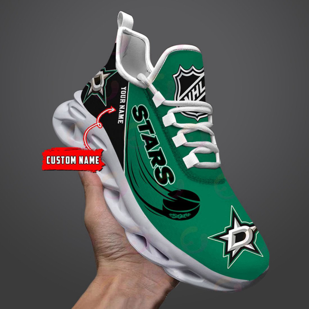 Custom Name Nhl Dallas Stars Personalized Max Soul Shoes For Men And Women Custom Name Nhl Dallas Stars Personalized Max Soul Shoes For Men And Women