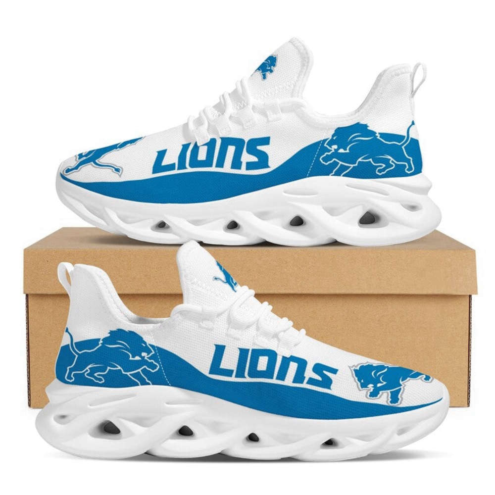 Detroit Lions Sneakers Max Soul Shoes For Men And Women Detroit Lions Sneakers Max Soul Shoes For Men And Women