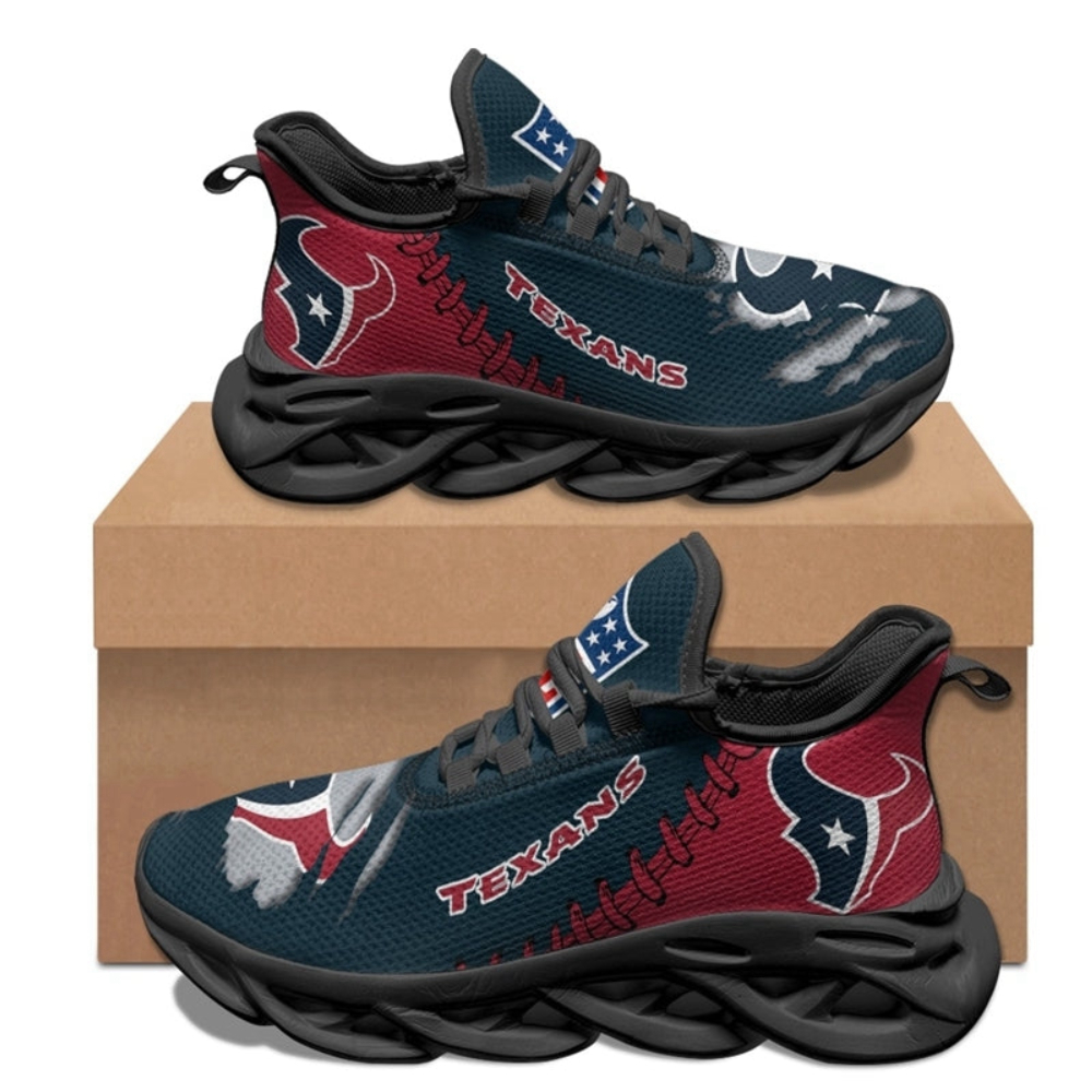 Houston Texans Sneakers 3D Max Soul Sneakers Running Sports Shoes For Men Women Houston Texans Sneakers 3D Max Soul Sneakers Running Sports Shoes For Men Women