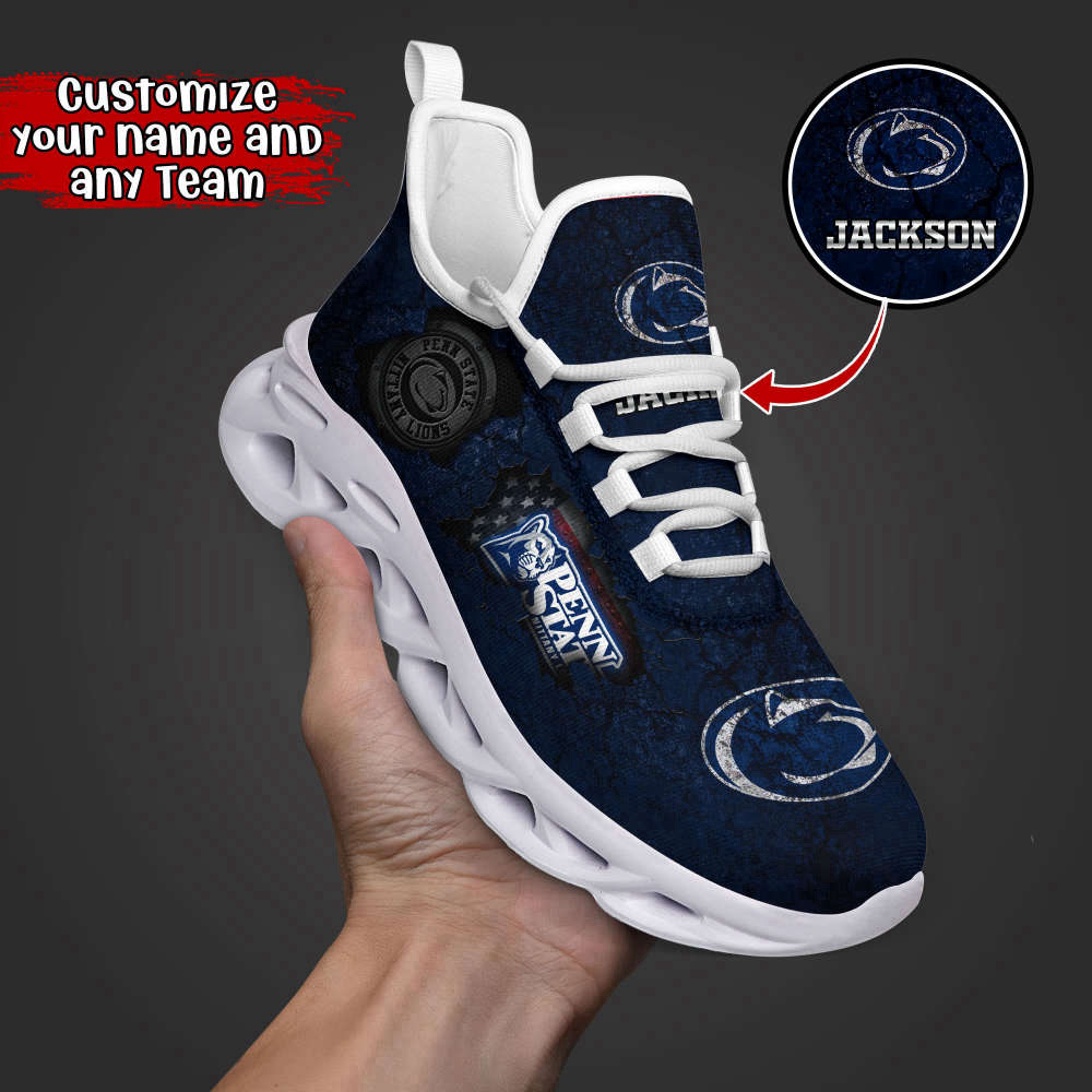 Penn State Nittany Lions Ncaa1 Any Teams, Custom Sports Shoes For Football Fans Penn State Nittany Lions Ncaa1 Any Teams, Custom Sports Shoes For Football Fans