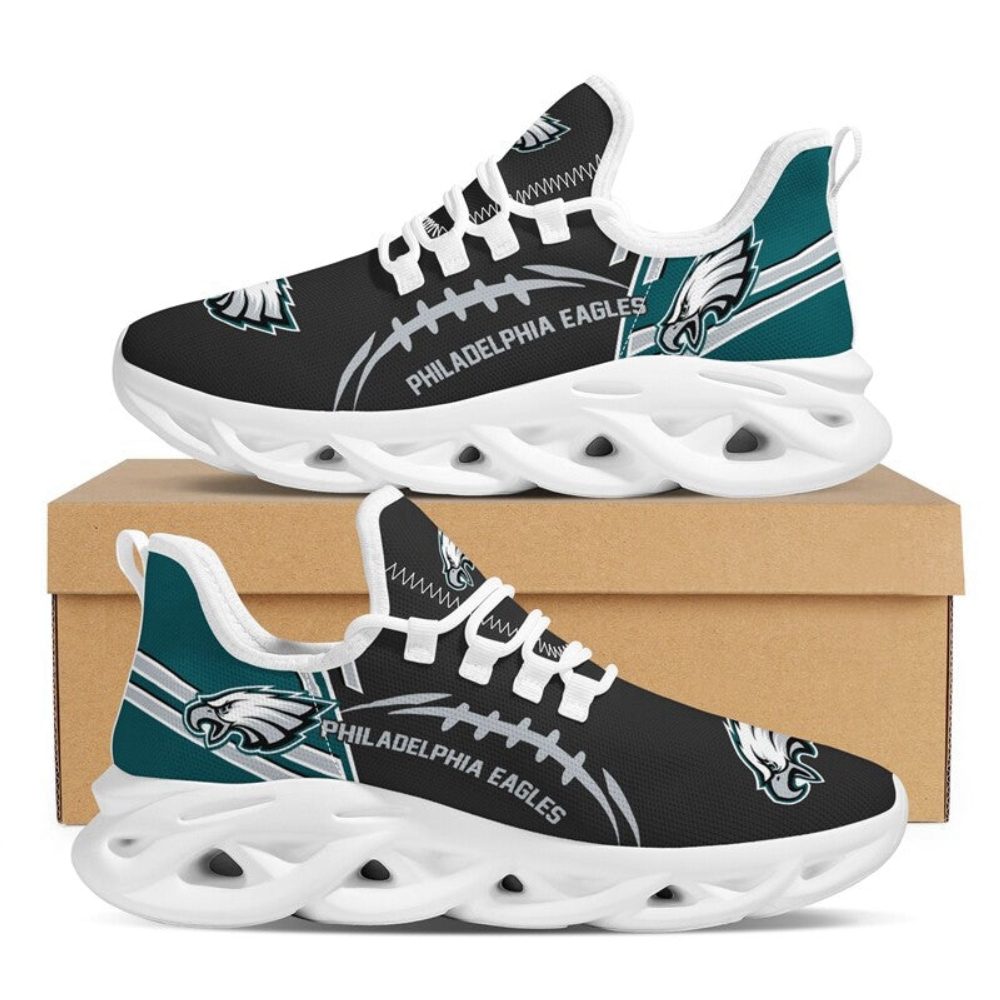 Philadelphia Eagles Sneakers Max Soul Shoes For Men And Women Philadelphia Eagles Sneakers Max Soul Shoes For Men And Women