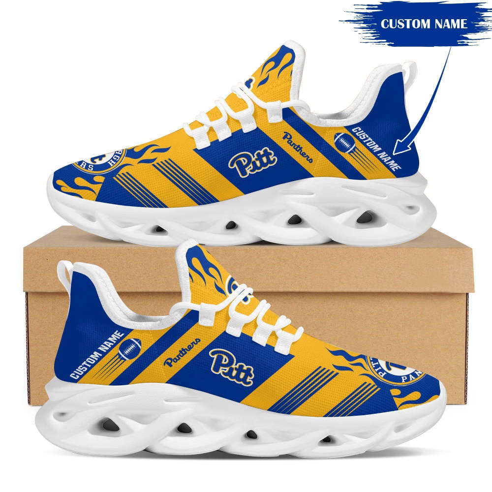 Pittsburgh Panthers Custom Personalized Max Soul Sneakers Running Sports Shoes For Men Women Pittsburgh Panthers Custom Personalized Max Soul Sneakers Running Sports Shoes For Men Women