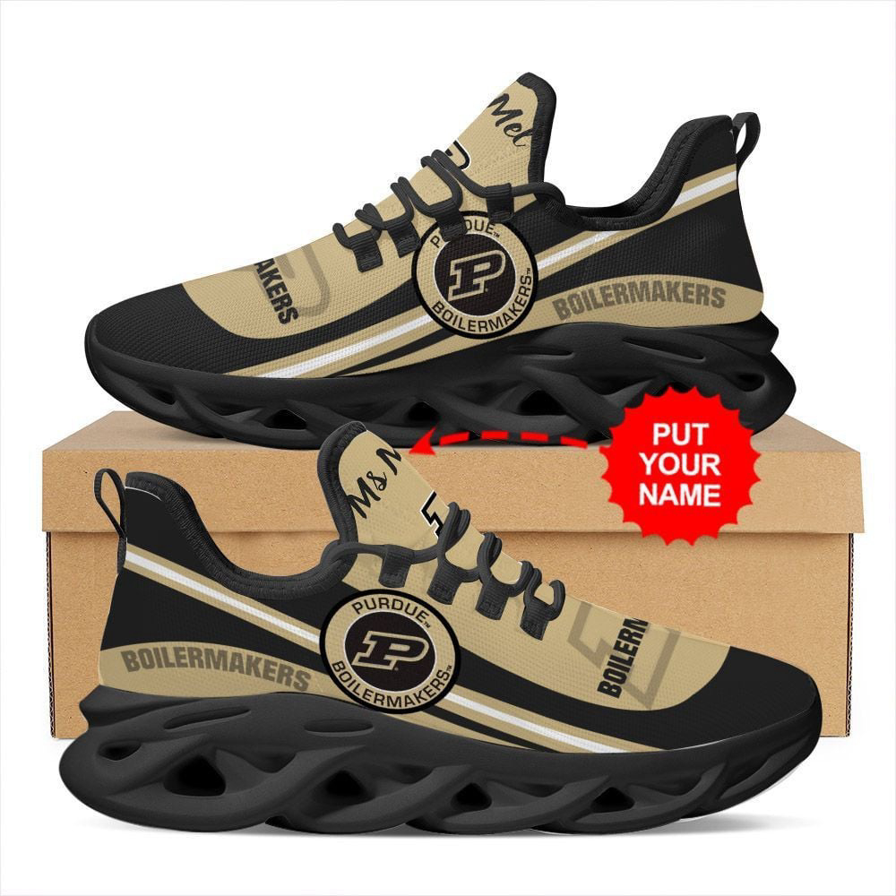 Purdue Boilermakers Custom Name Personalized Max Soul Sneakers Running Sports Shoes For Men Women Purdue Boilermakers Custom Name Personalized Max Soul Sneakers Running Sports Shoes For Men Women