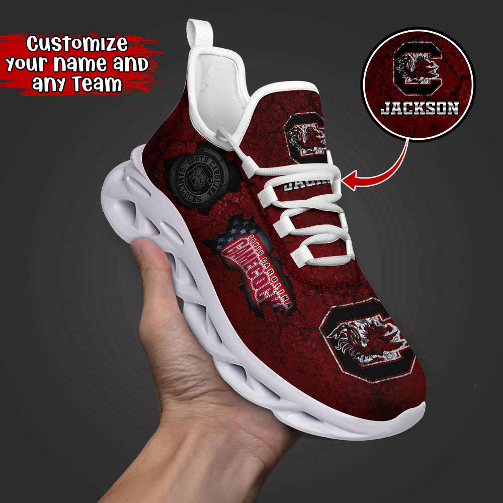 South Carolina Gamecocks Ncaa1 Any Teams, Custom Sports Shoes For Football Fans South Carolina Gamecocks Ncaa1 Any Teams, Custom Sports Shoes For Football Fans