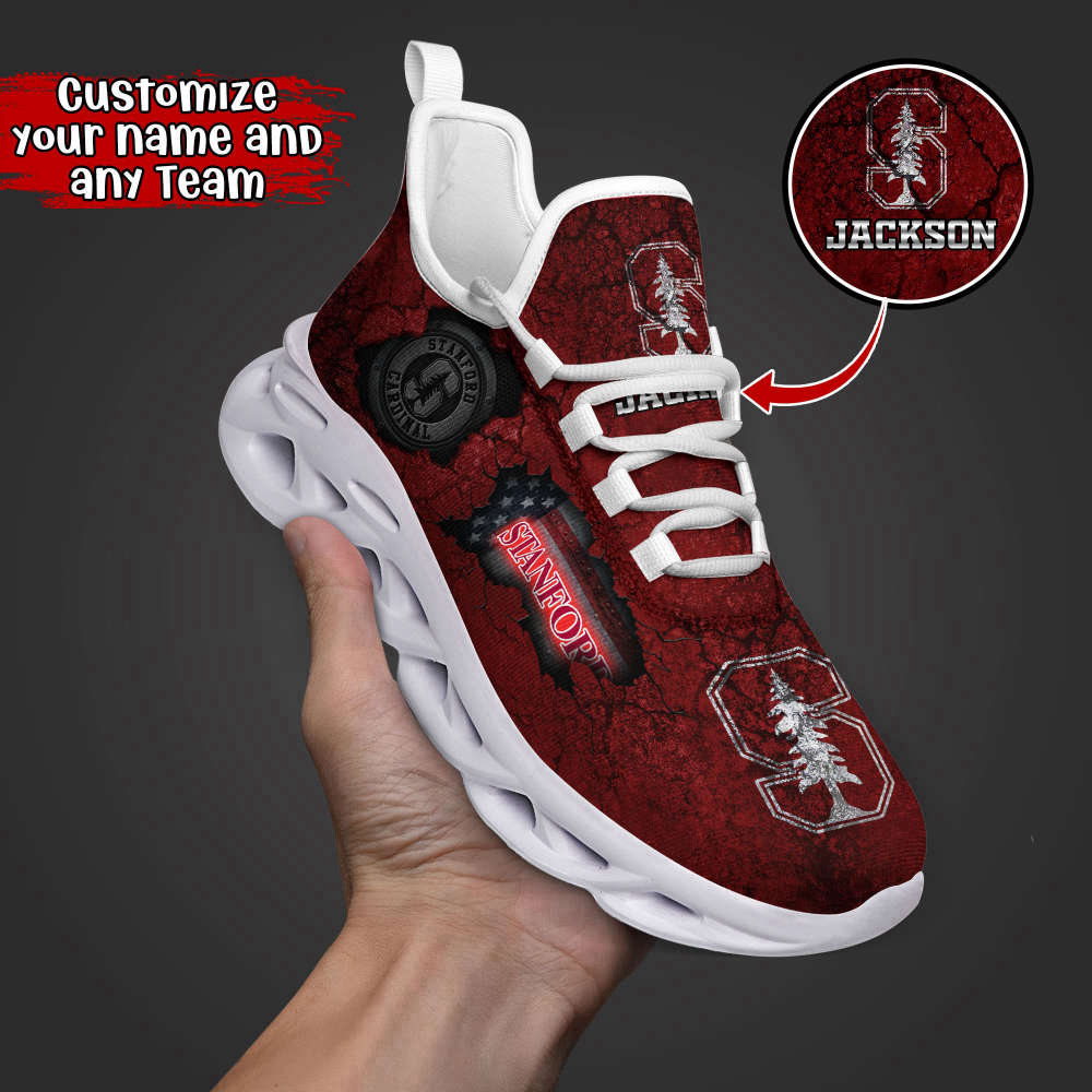 Stanford Cardinal Ncaa1 Any Teams, Custom Sports Shoes For Football Fans Stanford Cardinal Ncaa1 Any Teams, Custom Sports Shoes For Football Fans