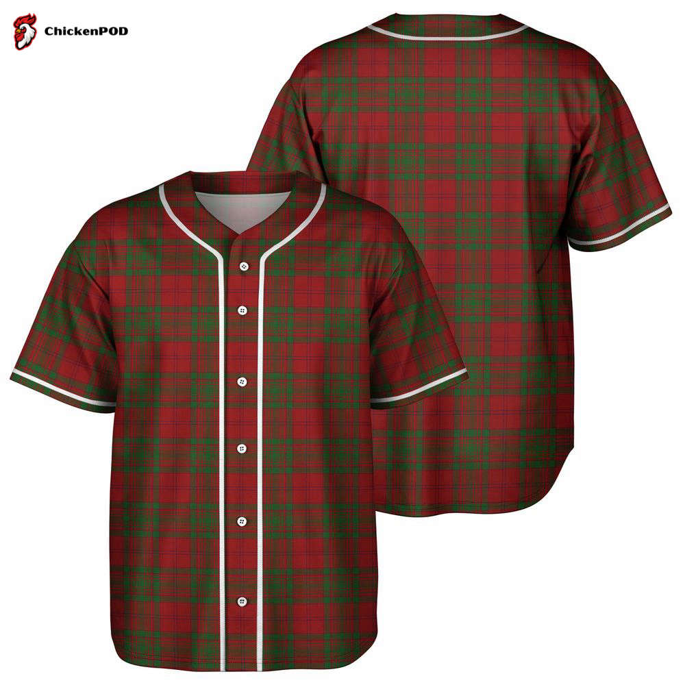 Macalister Of Glenbarr Tartan Baseball Jersey, Plaid Baseball Jersey Gift Macalister Of Glenbarr Tartan Baseball Jersey, Plaid Baseball Jersey Gift