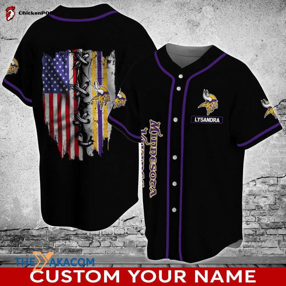 Personalized Best Gift Ideas Minnesota Vikings Nfl Personalized Custom Name Baseball Jersey Shirt Personalized Best Gift Ideas Minnesota Vikings Nfl Personalized Custom Name Baseball Jersey Shirt