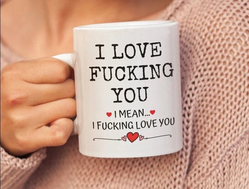 I Love F*Cking You, Funny Wife Husband Boyfriend Mug, Love Mug Gift For Him, Her I Love F*Cking You, Funny Wife Husband Boyfriend Mug, Love Mug Gift For Him, Her