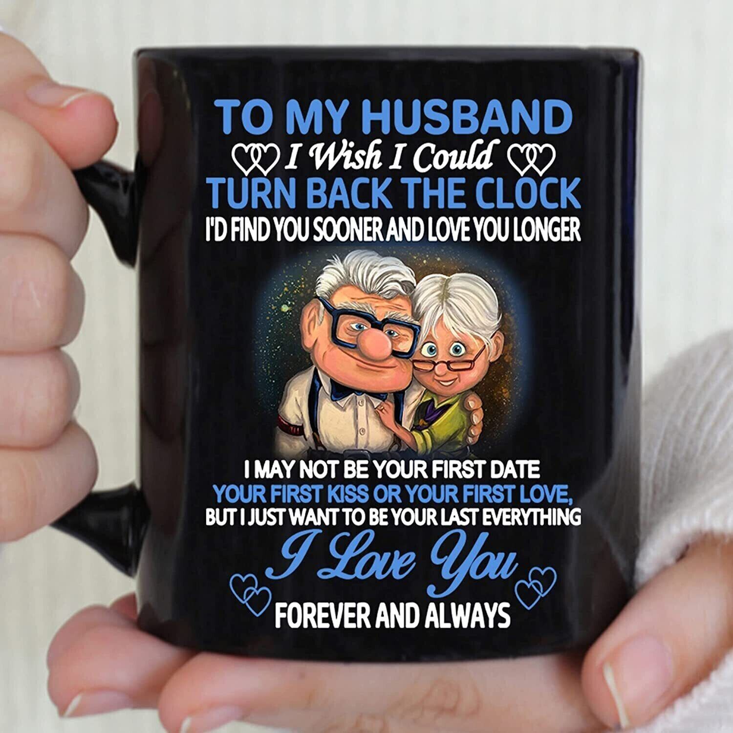 To My Husband Mug I Wish Could Turn Back The Clock Mug Gift For Coffee From Wife To My Husband Mug I Wish Could Turn Back The Clock Mug Gift For Coffee From Wife