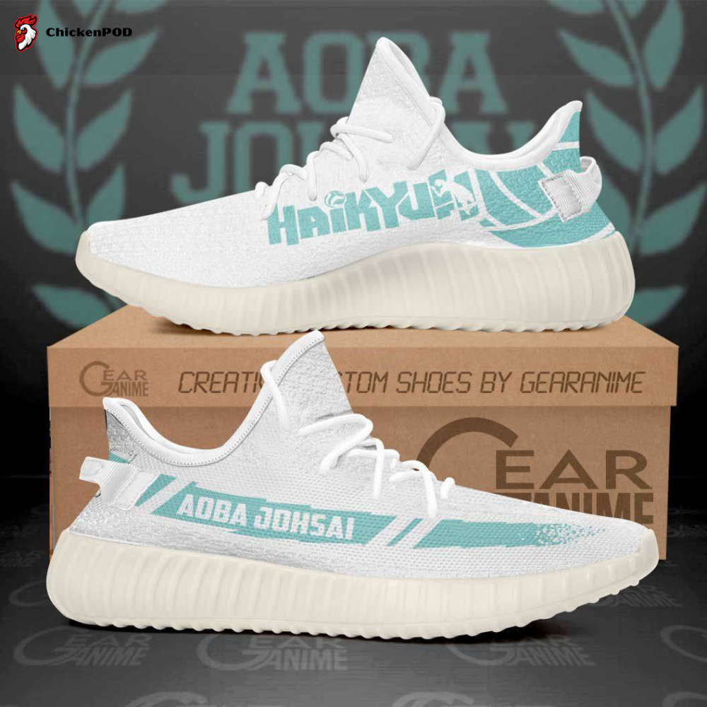 Aoba Johsai Shoes Haikyuu Custom Anime Yeezy Sneaker For Fans Aoba Johsai Shoes Haikyuu Custom Anime Yeezy Sneaker For Fans