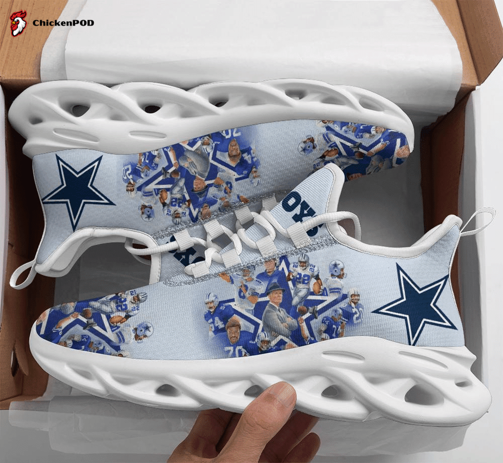 Dallas Cowboys Max Soul Shoes For Men And Women Wh55 Dallas Cowboys Max Soul Shoes For Men And Women Wh55