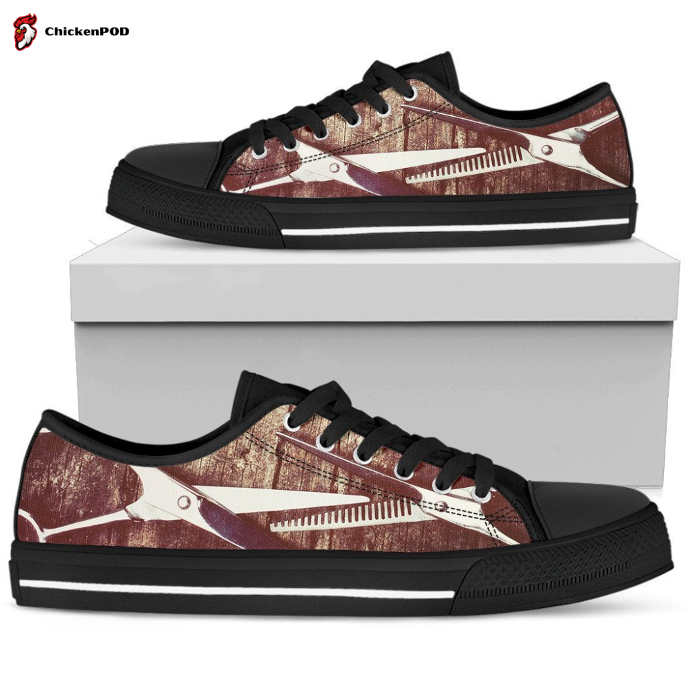 Hair Stylist Low Top Shoes Gift For Men Women.. Hair Stylist Low Top Shoes Gift For Men Women..