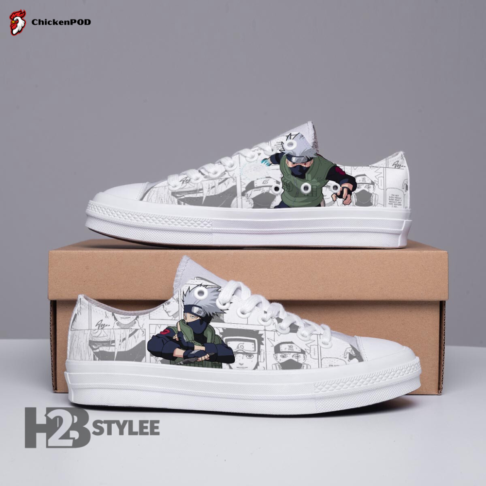 Kakashi Hatake Naruto Anime Manga Low Top Canvas Shoes For Men Women Kakashi Hatake Naruto Anime Manga Low Top Canvas Shoes For Men Women