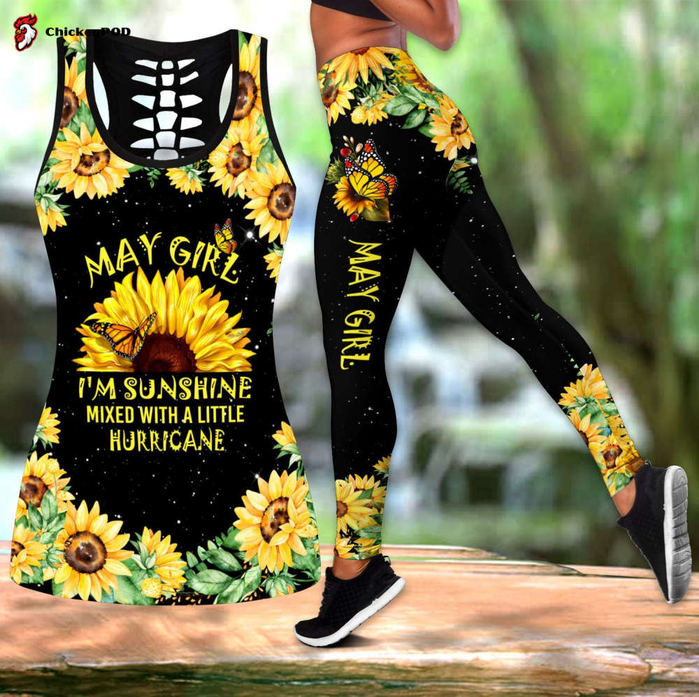 Leggingsmay Girl Sunshine Mixed With A Little Hurricane Combo Tank Top + Legging Leggingsmay Girl Sunshine Mixed With A Little Hurricane Combo Tank Top + Legging