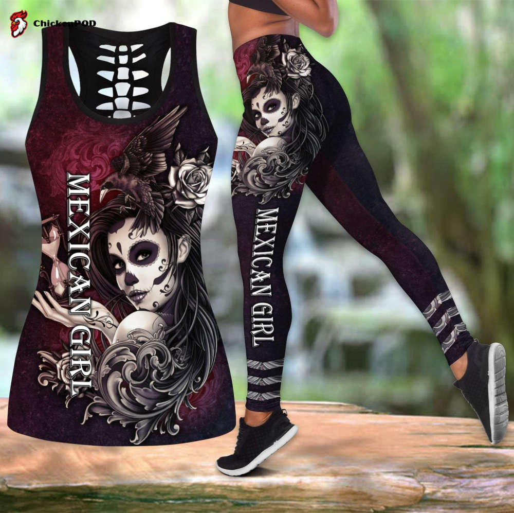 Leggingsmexico Girl Combo Tank Top + Legging Qb Leggingsmexico Girl Combo Tank Top + Legging Qb