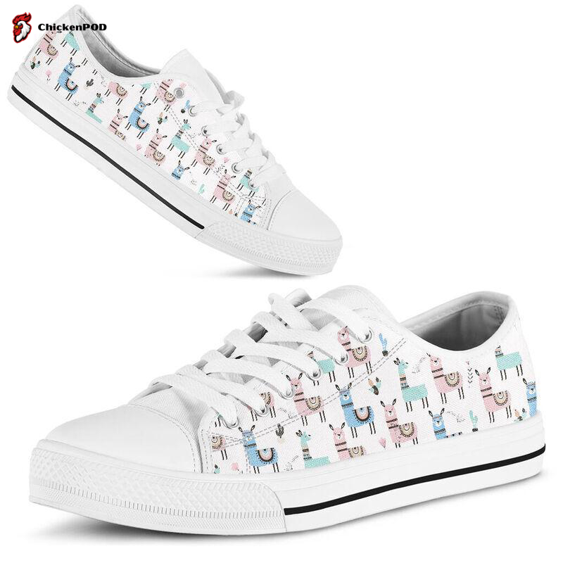 Llama Low Top Shoes Llama Low Top Shoes