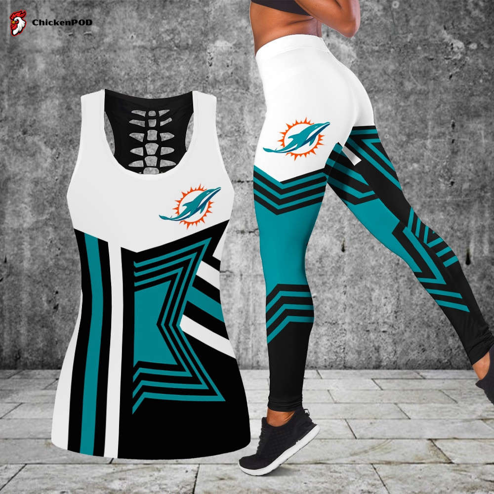 Miami Dolphins Combo Tank Top And Leggings Miami Dolphins Combo Tank Top And Leggings