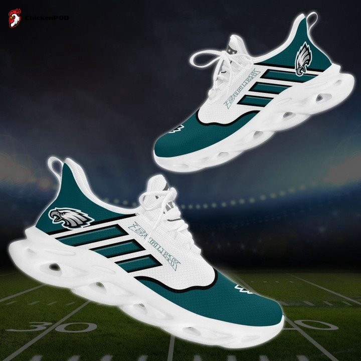 Nfl Philadelphia Eagles Green White Max Soul Shoes Nfl Philadelphia Eagles Green White Max Soul Shoes