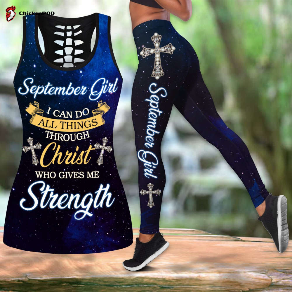 Septembercombo Tank Top + Leggingleggingss Septembercombo Tank Top + Leggingleggingss