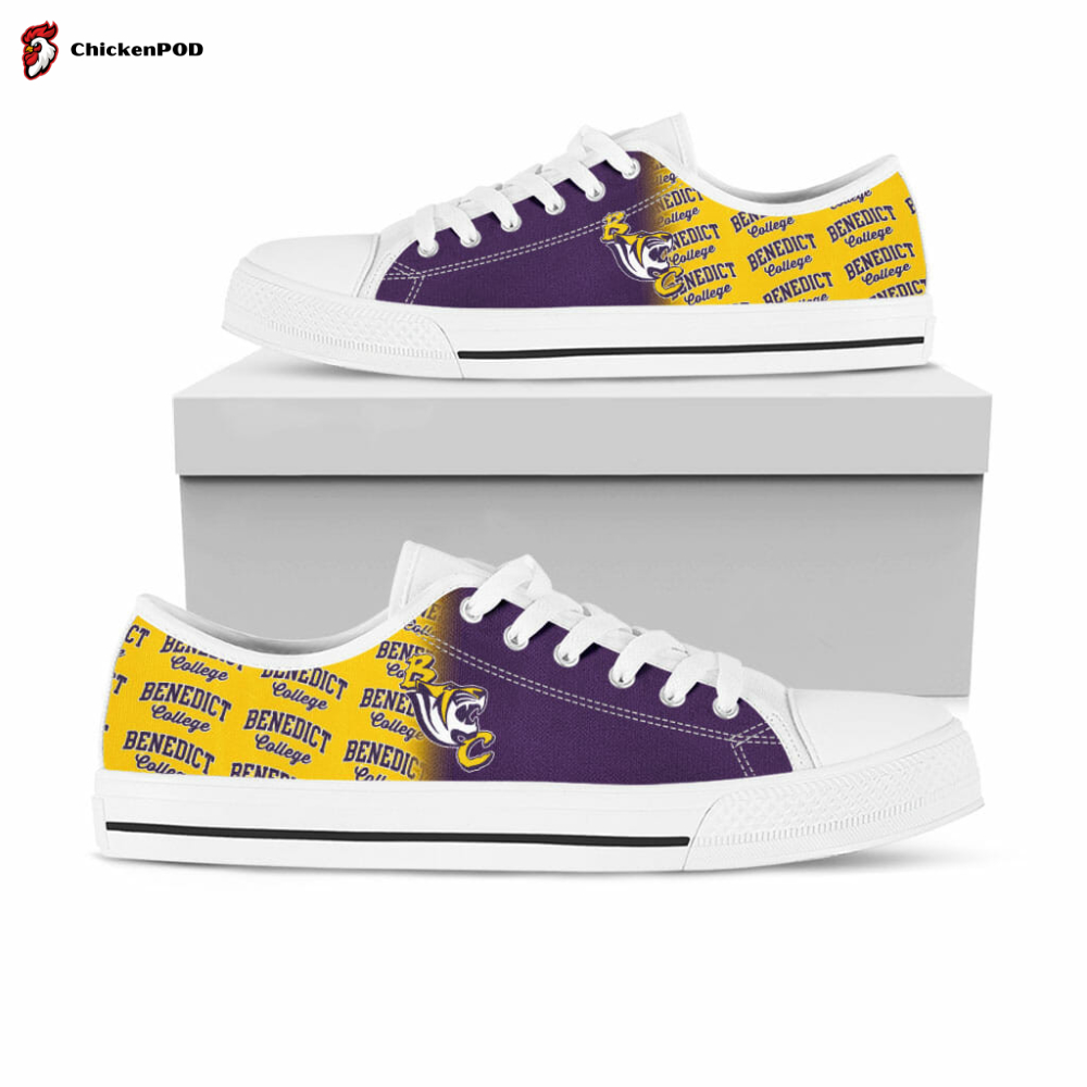 Siac Benedict College Tigers Low Top Shoes Siac Benedict College Tigers Low Top Shoes
