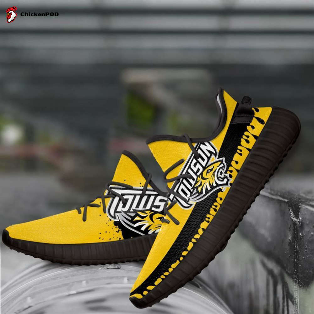 Towson Tigers Ncaa Yeezy Sneaker For Fans Towson Tigers Ncaa Yeezy Sneaker For Fans