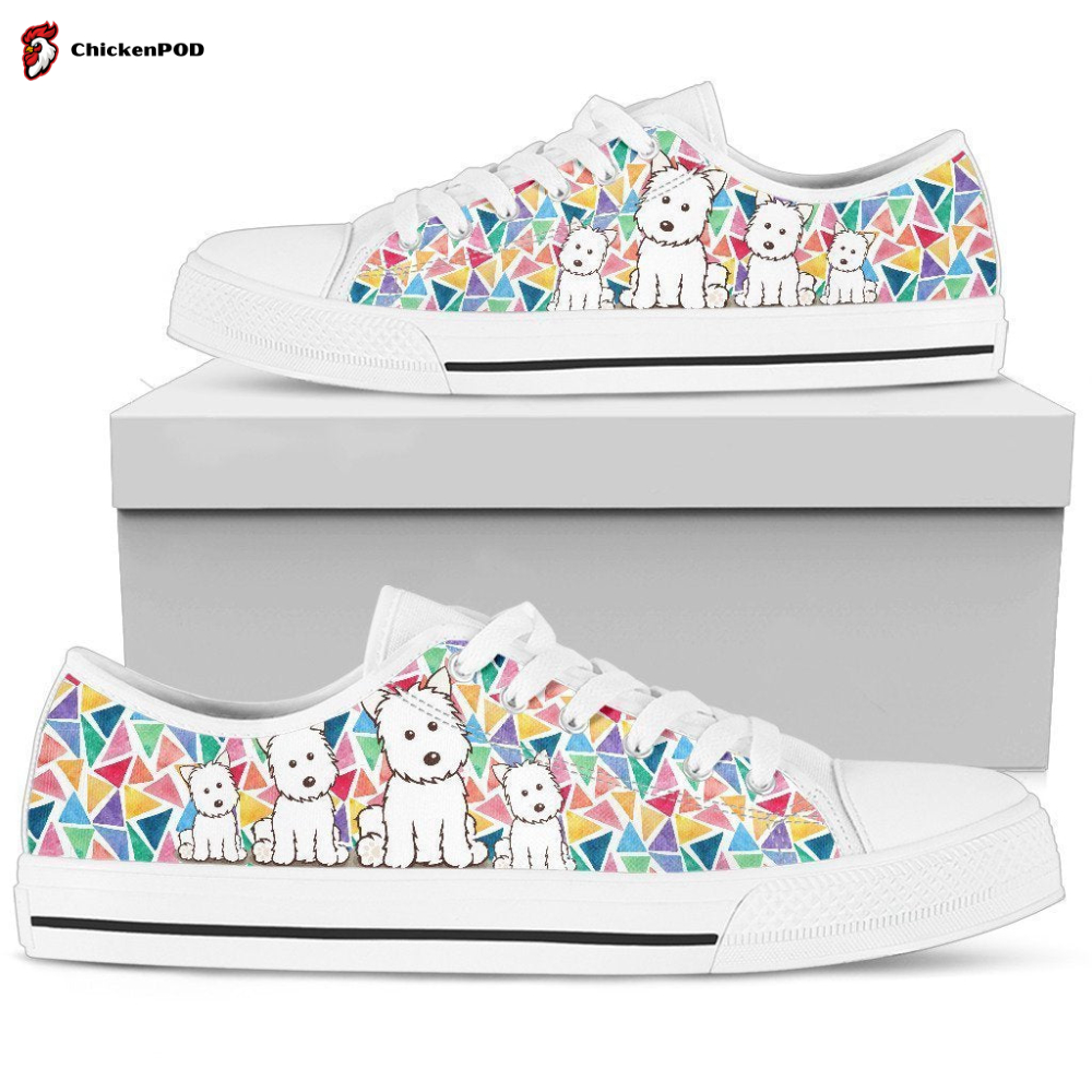 Westie Women’S Low Top Shoes Westie Women’S Low Top Shoes