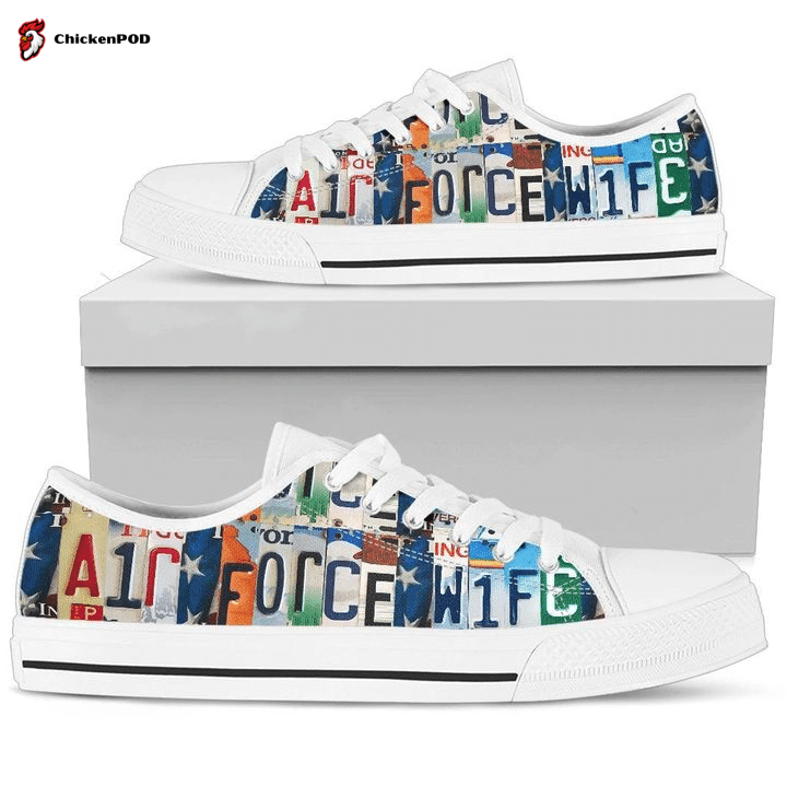 Air Force Wife Low Top Shoes Gift For Men Women Sneaker Air Force Wife Low Top Shoes Gift For Men Women Sneaker