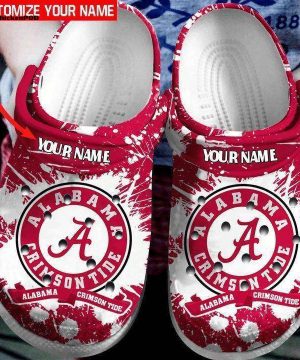 Alabama Football Clog Unisex Clogs Shoes Alabama Football Clog Unisex Clogs Shoes