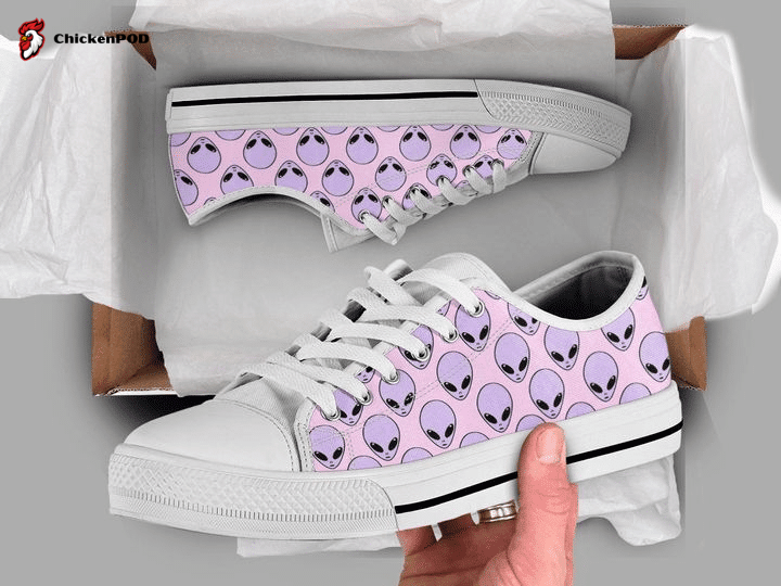 Alien Low Top Shoes Gift For Men Women Sneaker Alien Low Top Shoes Gift For Men Women Sneaker
