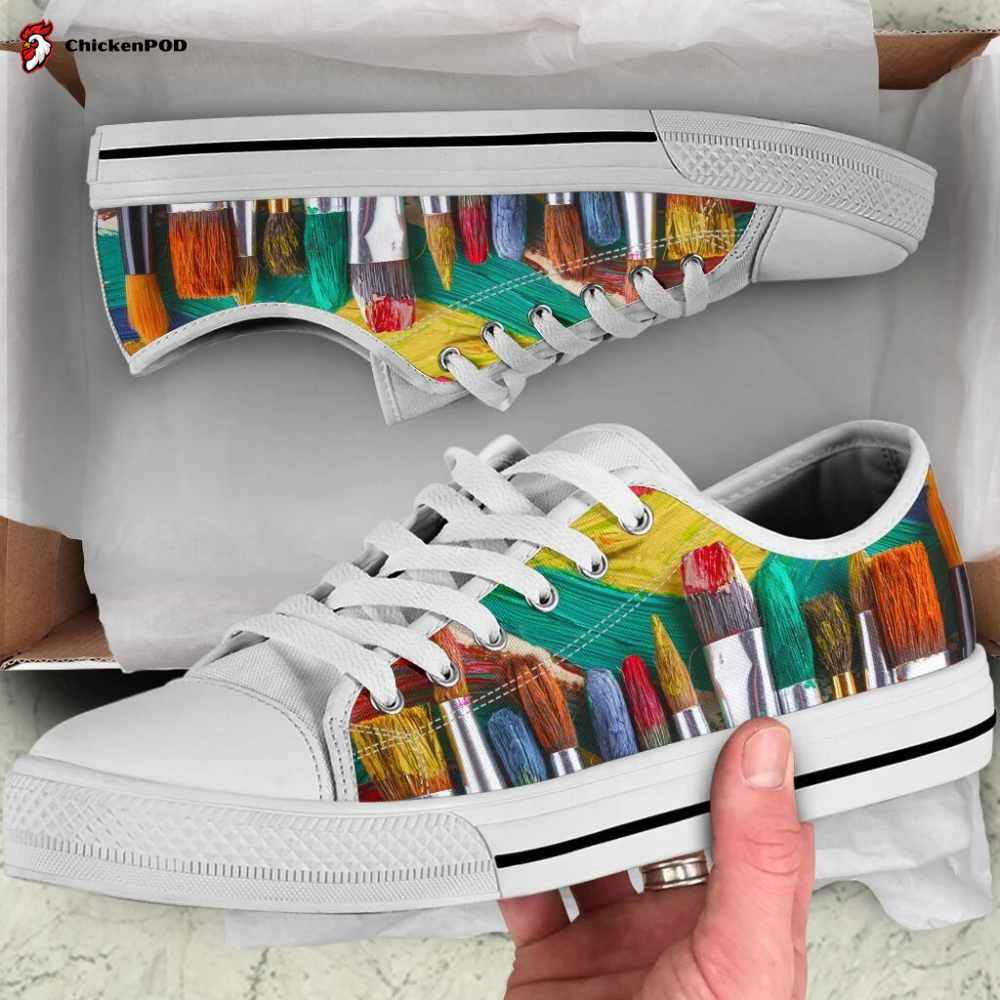 Art Teacher Low Top Shoes Gift For Men Women Art Teacher Low Top Shoes Gift For Men Women